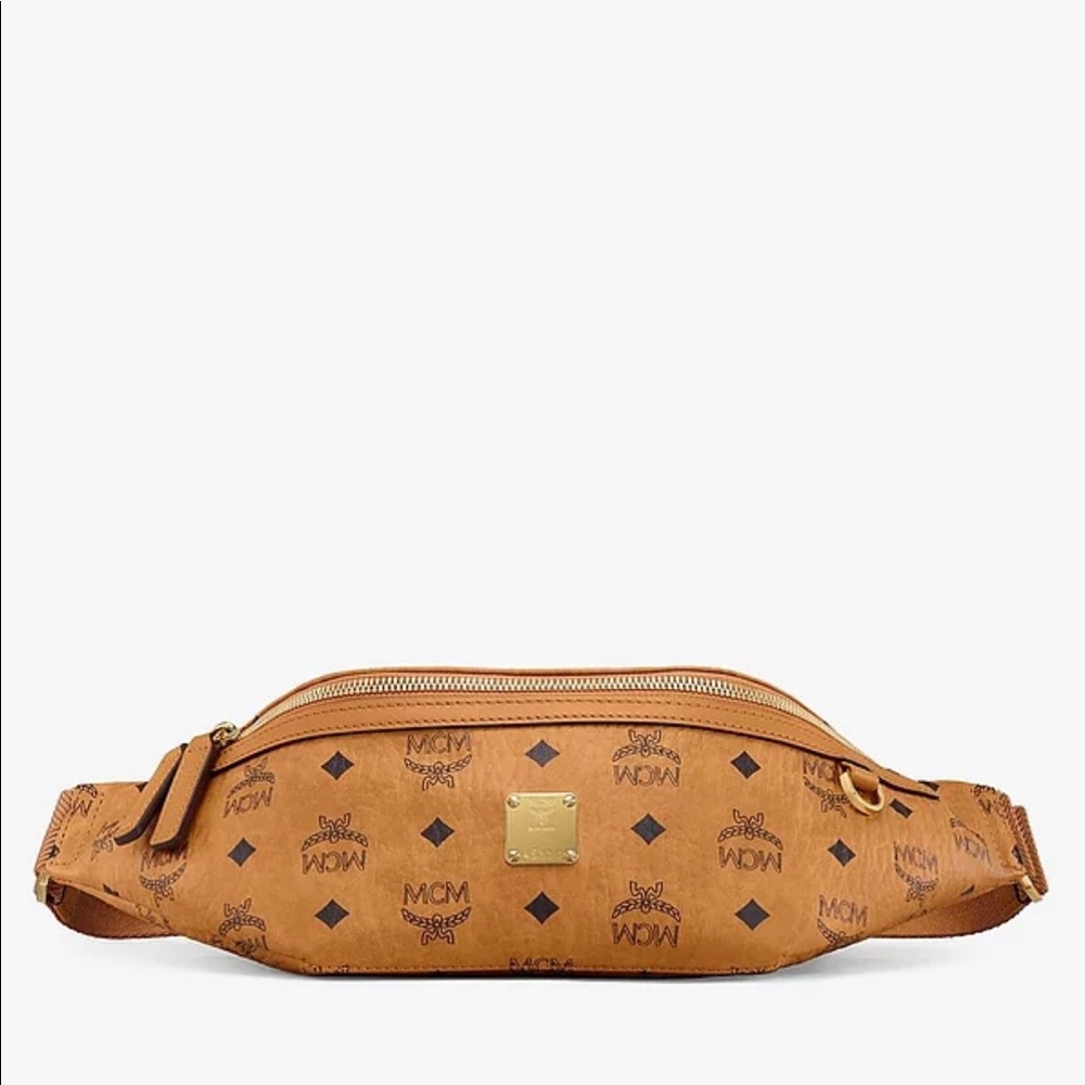 MCM Fursten Belt Bag in Visetos
